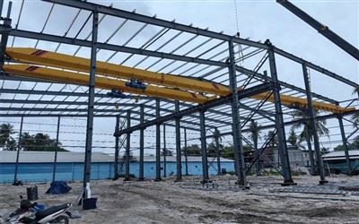 Bolehkah bangunan logam 40x70 digunakan sebagai hotel?